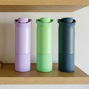 Botella de Agua <span class=keywords><strong>BruMate</strong></span> Rise de 35 oz con Sistema 100% a Prueba de Fugas, Color Azul Noche - Product Image 1