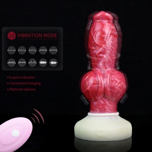 Vibrador NNSX Big Knot Dog con Control Remoto, Dildo, Tapón Anal para Mujeres, Estimulador de Clítoris, Masajeador, Juguetes Sexuales para Adultos - Product Image 4