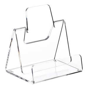 XYBP Acrylic <b>Book</b> <b>Display</b> Stand A5A4 Transparent Desktop Magazine Organizer - Product Image 3