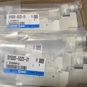 SMC純正5ポート電磁弁 SY5320-5DZ-01/5DZD-01-A/5G-01/5H-C6/5LZD-01/5LZD-C6 空圧電磁弁 - Product Image 1