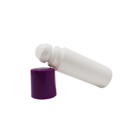 Flacon roll-on en plastique vide 50ml/60ml/90ml/100ml pour déodorant, parfum et sérum de soin de la peau