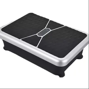 2023 Most Popular EMS Vibrating Plate Crazy Fit Massage Machine Gym Home Exercise EMS Vibration Plate with Rope Losing Weight