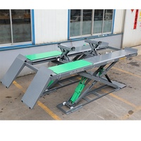 Plateforme élévatrice à ciseaux 5M pour alignement de roues, 5 tonnes, levage complet, hydraulique pneumatique, pour véhicules automobiles