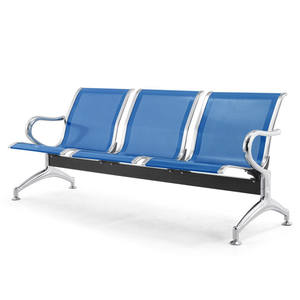 Nuevo Marco de silla de espera de Metal plateado, silla de espera de Metal, <span class=keywords><strong>Chaira</strong></span> para centro comercial, asiento de salón, silla de aeropuerto - Product Image 3