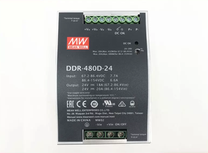 Alimentation à découpage originale DDR-480C-12 DDR-480C-24 DDR-480C-48, convertisseur CC/CC 480W sur rail DIN 24V 48V, neuf et original - Product Image 1