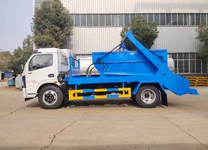 Dongfeng RHD Mini Skip <b>Bin</b> Truck 3cbm Garbage Collection Vehicle for Sale - Product Image 2
