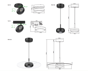Bridgelux COB LED Recessed Residential <b>Downlight</b> DL413 Series IP54 2700-5000K - Product Image 4