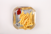 Plaque de cuisson carrée en aluminium pour friteuse à air, résistante aux hautes températures, jetable, pour cuisson sans huile