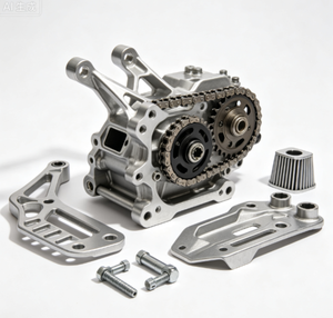 Pièces de rechange pour modification de moto en aluminium et fonte d'acier, fabrication sur mesure OEM ODM à partir de dessins 2D et 3D - Product Image 2