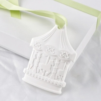 Diffuseur de parfum en céramique parfumée en gros pour voiture et armoire, fleur en porcelaine faite à la main, diffuseur à bâtonnets d'huiles essentielles