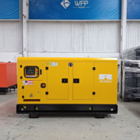 Générateur diesel 30 kVA à châssis ouvert, 400 V, 1500 tr/min, silencieux, moteur Ricardo, contrôleur SmartGen, démarrage électrique 12 V CC - Offre Spéciale