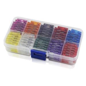 220 шт., набор предохранителей для автомобиля, лезвие, автоматические предохранители и мини-плоский комплект автомобильных предохранителей 5A 7.5A 10A 15A 20A 25A 30A, автомобиль, мотоцикл T - Product Image 5