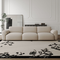 ATUNUS Modernes elektrisches Relaxsofa mit hochdichtem Schaumstoff, weiche Lounge-Couch, breite Sitzfläche, Wohnzimmermöbel für Zuhause und Hotels
