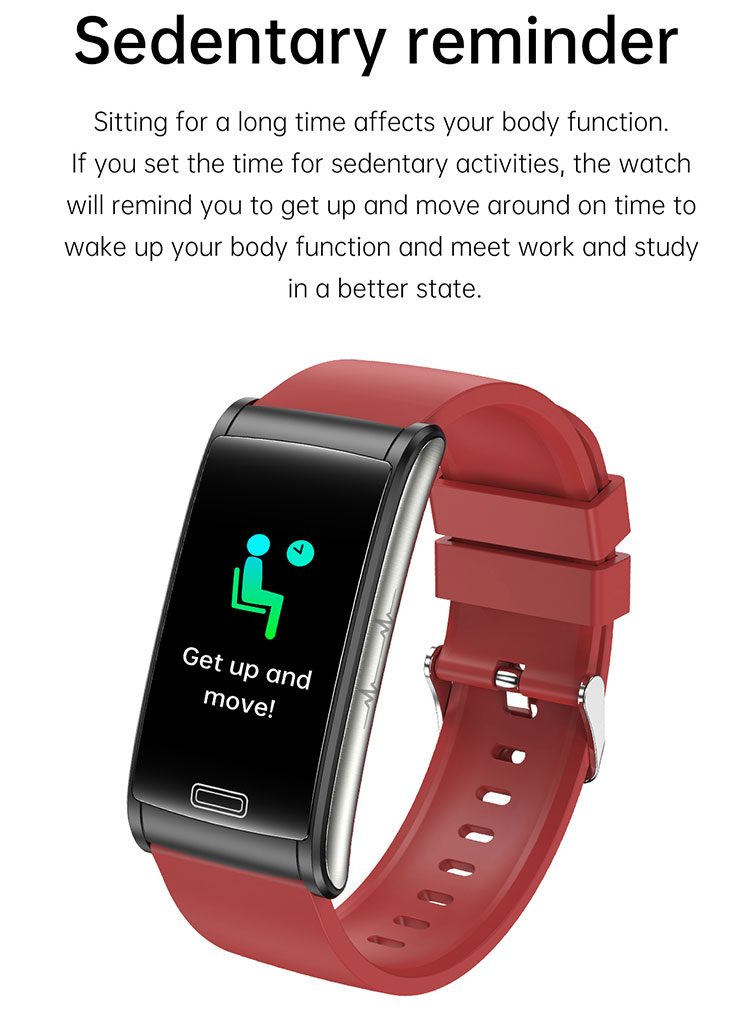Health smart watch digital blood pressure display smart watch band heart rate monitor watch