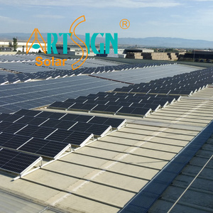 โครงสร้างติดตั้งแผงโซลาร์เซลล์แบบสามเหลี่ยมรูปตัวยูสำหรับหลังคาโลหะ รุ่นใหม่ |   อาร์ตไซน์ - Product Image 2