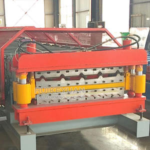 Станок для профилирования металла HKY C10+c21 (двухслойный, российский тип) - Product Image 3