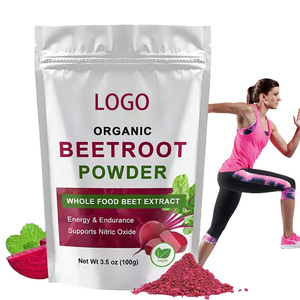 Hữu cơ củ cải đường gốc Bột uống nguyên liệu củ cải đường chiết xuất bột cho năng lượng và độ bền - Product Image 1