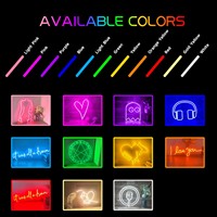 Nouvelle conception tendance, enseigne au néon LED personnalisée pour cigarettes, pour voitures et entreprises, imperméable et écologique
