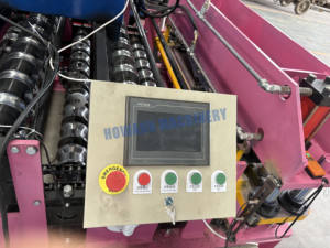 Máquina Personalizada de Doble Capa para Fabricar <span class=keywords><strong>Tejas</strong></span> Rosadas, para la Producción de <span class=keywords><strong>Tejas</strong></span> Trapezoidales y Onduladas - Product Image 5