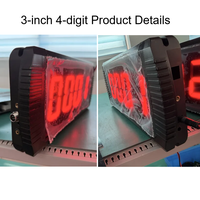 Compteur numérique LED GANXIN 3 pouces pour balles de médecine, entraînement Hyrox, équipement de gym, capteur de comptage pour Wall Ball Target