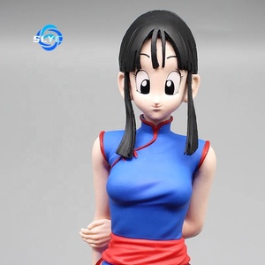 28cm <span class=keywords><strong>Tenkaichi</strong></span> <span class=keywords><strong>Budokai</strong></span> Chichi Cheongsam Postura de pie Manga Colección Estatuilla Modelo Muñeca PVC Anime Figura Estatuas para niños - Product Image 5