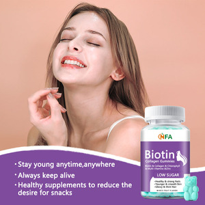 Gomitas de colágeno de biotina de etiqueta privada OEM que ayudan a mantener siempre vivos suplementos saludables para reducir el deseo de bocadillos de goma - Product Image 4