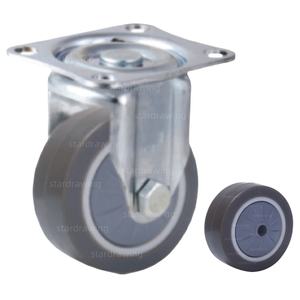 S-S 65 75 mm Thermoplast isches Gummi rad <span class=keywords><strong>TPR</strong></span> Reifen rollen mit Staubs chutz - Product Image 2