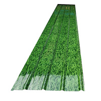 0.8MM PVDF 4m 6m Spécifications Panneau ondulé en aluminium coloré personnalisé/Feuille de toiture en zinc galvanisé