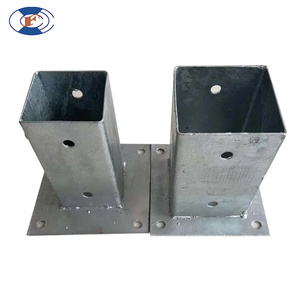 HF 4x4 cực mặt bích bê tông thép mặt đất tăng đột biến hàng rào bài Neo - Product Image 6