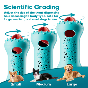 Juguete Interactivo para Perros, Juguetes Dispensadores de Golosinas Ajustables para Mantenerlos Entretenidos, Juguetes de Enriquecimiento para Perros para la Estimulación Cerebral - Product Image 5