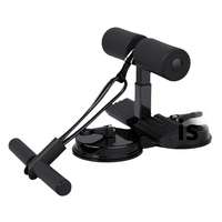 YX Appareil d'entraînement abdominal pour sit-ups, Équipement de sol avec sangle de flexion des ischio-jambiers et ventouse Abs Master