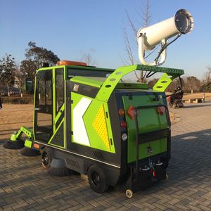 Closed Multi-functional Ride on Machine Road Cleaning <b>Industrial</b> Factory Workshop Sweeping <b>Cleaner</b> Floor Vacuum <b>Cleaner</b> Factory - Product Image 3