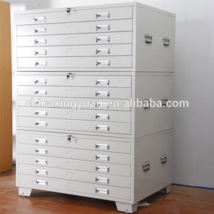 Multi-Drawers Modern Metal A0/A1 Size File Cabinet for Workshop and Home <strong>Office</strong> Paper/<strong>Drawing</strong>/Map Storage - Product Image 2