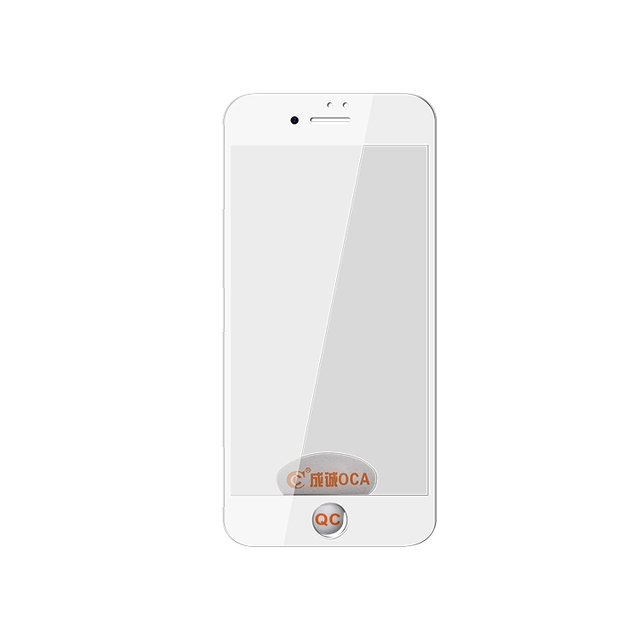 Front Glass with Frame for Phone 6 6S 7P 8 8P X XR XS 11 Pro 3 in 1 Glass Frame Oca for Phone 7