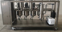 Peralatan Pemisah Distilasi Molekuler untuk Industri Kimia 380V 10KW 1000-1500 Kapasitas 200RPM Kecepatan Pengaturan 1 Tahun