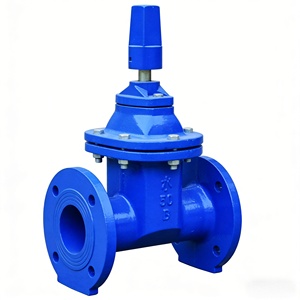 วาล์วประตูเหล็กดัดชนิดหน้าแปลน พร้อมซีลยาง สำหรับน้ำประปา PN16 DN50-DN600 แบบควบคุมด้วยมือ - Product Image 5