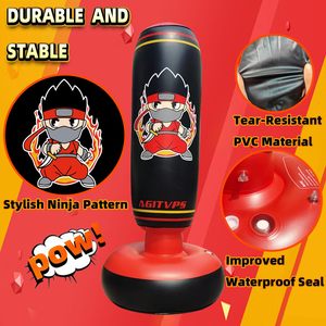 Saco de Boxeo Inflable para Niños, 66 Pulgadas, con Guantes, Bomba de Aire, Juguete de Entrenamiento con Rebote para Niños - Product Image 2