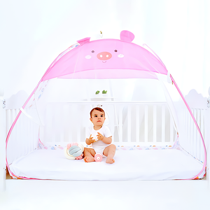 Di động có thể gập lại pop-up bé cũi lưới chống muỗi với tính năng an toàn thân thiện với môi sử dụng mùa hè để ngăn chặn leo núi - Product Image 5