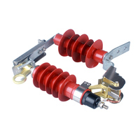 Parafoudre à oxyde métallique haute tension 10 kV Minrong HY5WS-17/50 avec boîtier en caoutchouc silicone pour distribution électrique extérieure – Chine