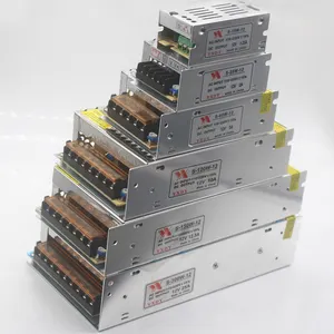 Adaptador de fuente de alimentación de tira LED, AC85-265V, 110V, 220V a 12V, 1A, 2A, 3A, 5A, 10A, 15A, 20A, 30A, 40A, 50A, CCTV
