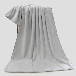 Vente en gros logo personnalisé multicolore corail velours serviette de bain épaissie en microfibre tricoté pour la maison hôtel usage quotidien pour les cadeaux - Product Image 2