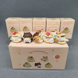 <span class=keywords><strong>Kitan</strong></span> Capsule Jouets Mufosandxsanr Personnages Narikiri Figure Mignon Kawaii Lapin Blanc Jaune Chiot Vert Mâle Poisson Chiffres Cadeaux - Product Image 4