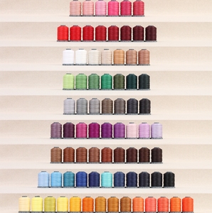 15 #(0.60mm) 60 m/rouleau de fil de polyester ciré Xiange couture à la main et fil ciré à la machine à coudre - Product Image 2