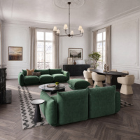 Voxhome Französischer Vintage-Stil Wohnzimmer-Designs Möbelset für Komplette Einrichtung Maßgefertigte Möbel für das Ganze Haus