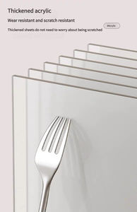 Hoge kwaliteit moderne comfortabele acryl hondenren met half zicht, transparante hondenkooi, huisdierenhuisjes & meubels - Product Image 6