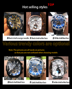 ผู้ค้าส่งนาฬิกา REEF TIGER RGA3069 นาฬิกาสปอร์ตอัตโนมัติแบบกลไกอเนกประสงค์ นาฬิกาข้อมือผู้ชาย สไตล์ลำลองสุดหรู - Product Image 4