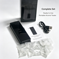 Alcootest numérique LCD Airsense A5 à capteur semi-conducteur haute précision, détecteur d'alcool en gros, pile au lithium