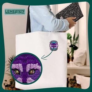 Patch brodé thermocollant 'Be Trans Throw Hands' motif raton laveur, 3 pouces, pour chapeaux, vêtements, sacs à dos, jeans, couture DIY - Product Image 2