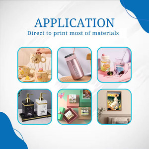 طابعة مسطحة احترافية بالأشعة فوق البنفسجية A3 ، ماكينة نافثة للحبر الرقمي لقلم بطاقات PVC والجلد والخشب - Product Image 6