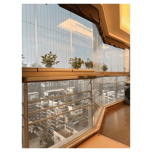 Fenêtre de bateau à cadre en aluminium, fenêtre suspendue en aluminium, fenêtre en aluminium à <span class=keywords><strong>double</strong></span> <span class=keywords><strong>vitrage</strong></span>, <span class=keywords><strong>prix</strong></span> au mètre carré - Product Image 3